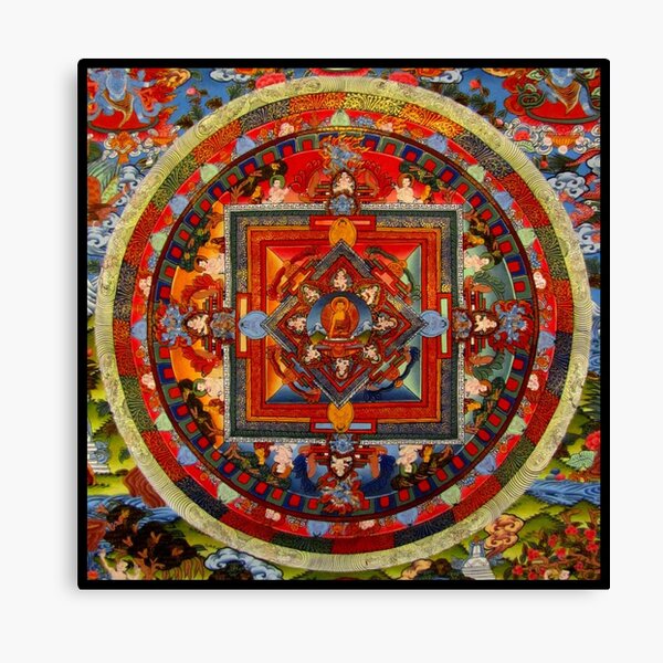 Handwoven Elegance Canvas Print
