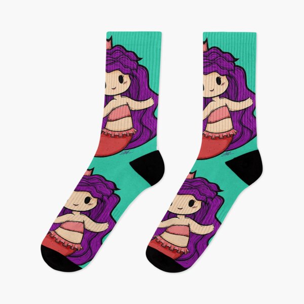 Item preview, Cute Mermaid Illustration designed and sold by ZaryaKiqo.