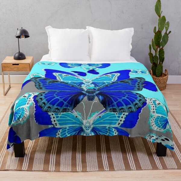 Item preview, AQUA-BLUE MONARCH STYLE DECORATIVE PATTERNS designed and sold by sharlesart.