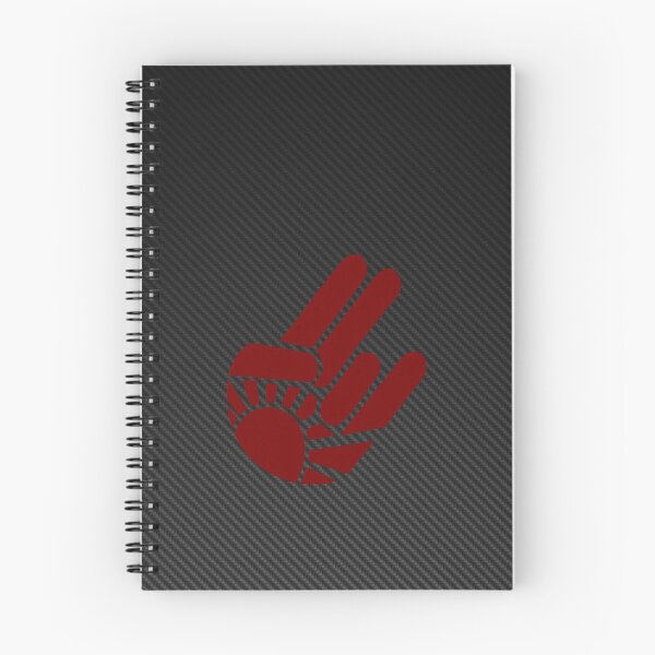 Item preview, Red Shaka Hand Carbon Fiber Poster – Hang Loose Racing Art designed and sold by Road To Track.