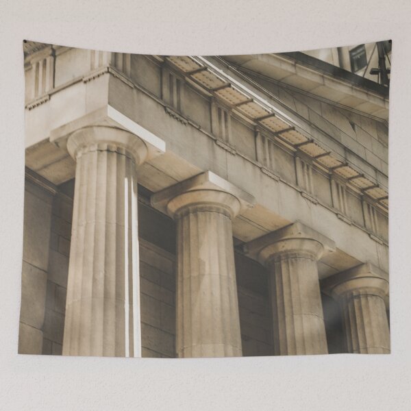 Item preview, Federal Hall, New York photography, greek architecture,  neoclassical building, Hasselblad, Fine art designed and sold by Spallutos.