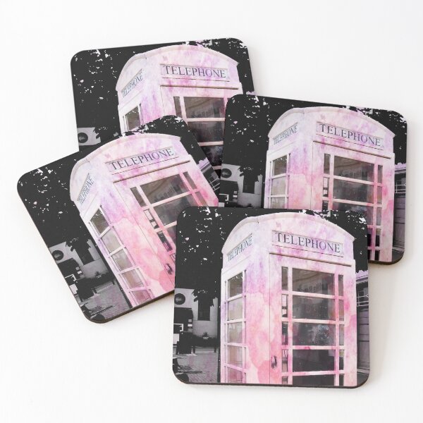 Item preview, Pink Watercolour White Phone Box designed and sold by KatTalbolt.