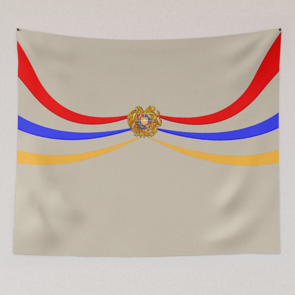 Item preview, Armenian coat of arms and the Flag designed and sold by doniainart.