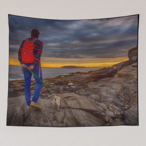Item preview, Sunset on Cape Elizabeth, Portland, Maine designed and sold by Yannik Hay.