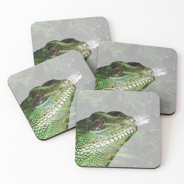 Item preview, Chinese Water Dragon Double Exposure Rainforest designed and sold by JRRTs.