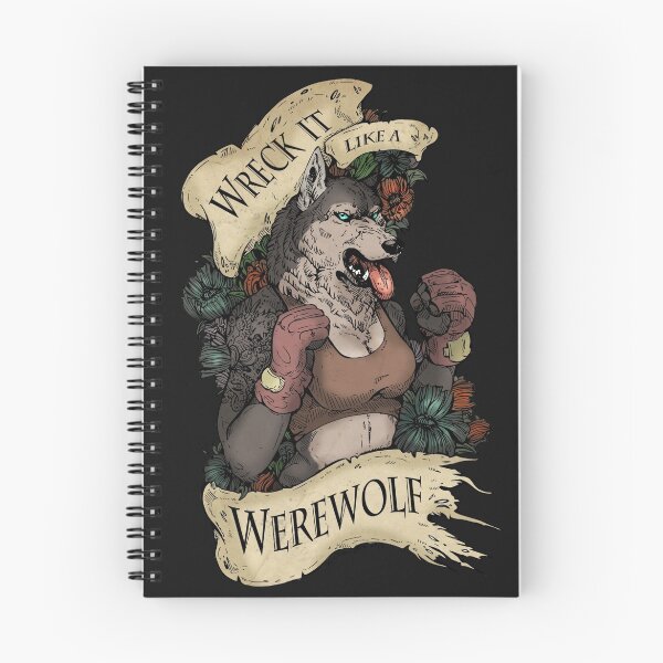 Item preview, WRECK IT LIKE A WEREWOLF- SFW designed and sold by WOLFSKULLJACK.