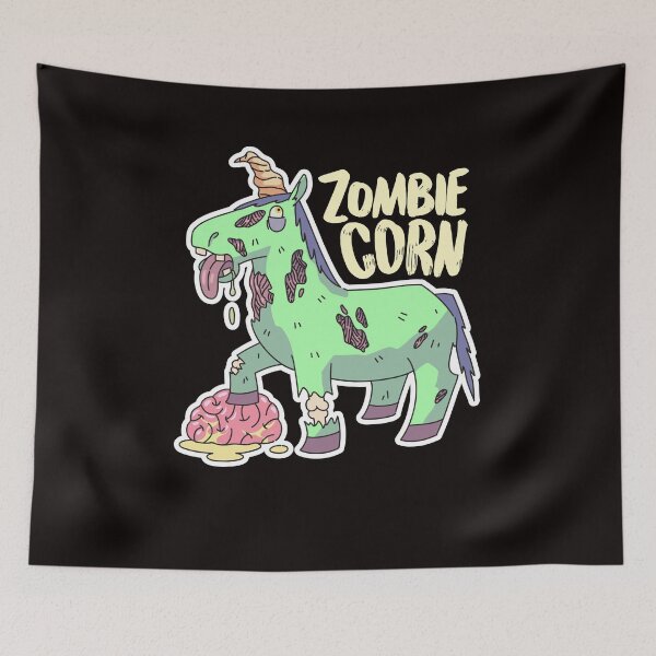 Item preview, Zombiecorn Zombie Unicorn Halloween designed and sold by Erbsle.
