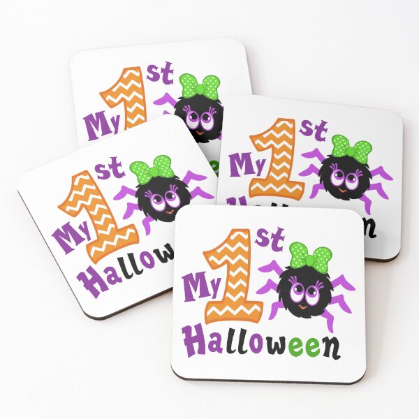Item preview, My First Halloween Girl Spider designed and sold by apurpleunicorn.