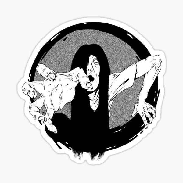 Sadako Out Of The Ring Sticker For Sale By Madxav Redbubble