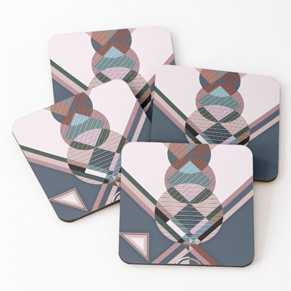 Item preview, Scandinavian totem quilt designed and sold by arrpdesign.