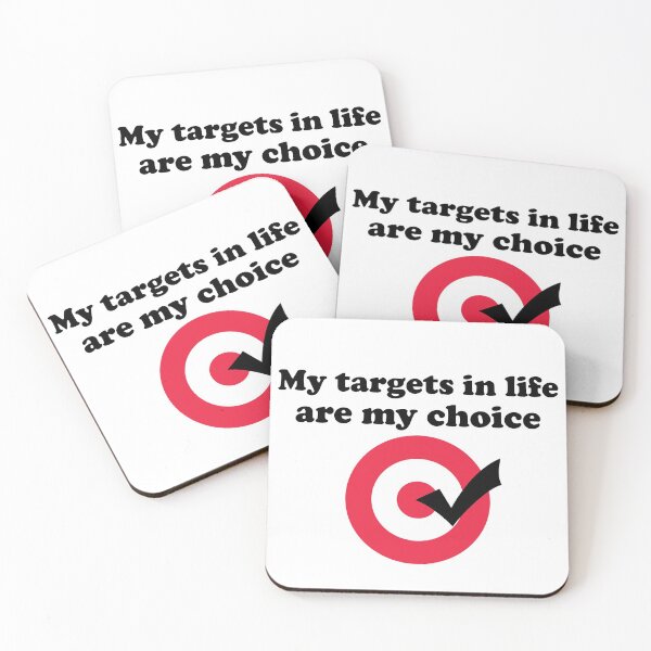 Item preview, My targets in life are my choice designed and sold by HazyAppleArt.