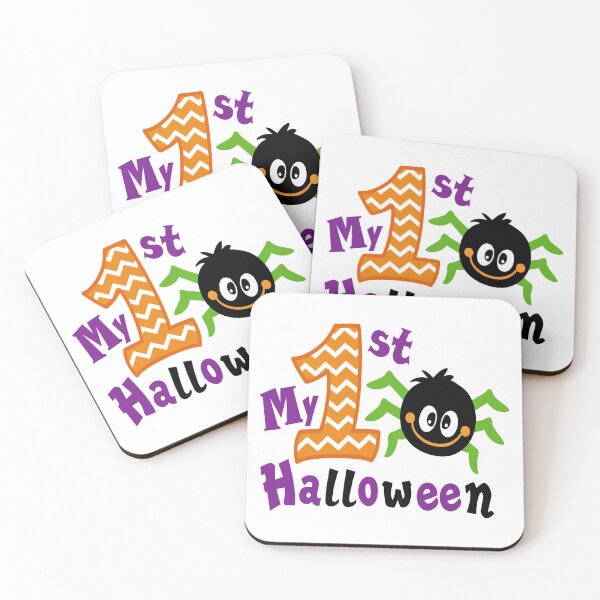 Item preview, My First Halloween Boy Spider designed and sold by apurpleunicorn.