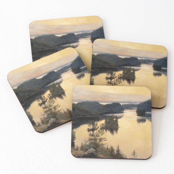 Item preview, Kaukola Ridge at Sunset-Albert Edelfelt designed and sold by LexBauer.