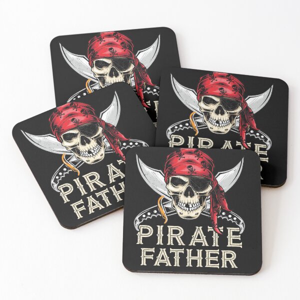 Item preview, Fun Pirate Father Gift Jolly Roger Flag Skull Halloween Dad designed and sold by Nikolaienko Artem.