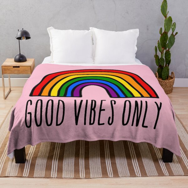 Item preview, Good vibes only rainbow designed and sold by beakraus.