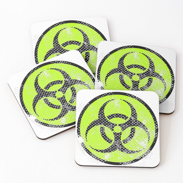 Item preview, Green Distressed Toxic Symbol designed and sold by N0X-LUPUS.
