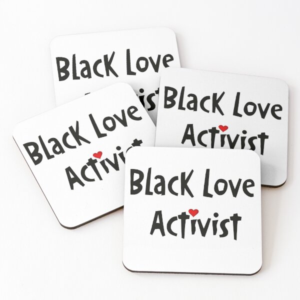 Item preview, Black Love Activist (Shango Design) on white designed and sold by MantraLotus.