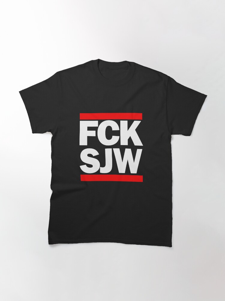 Alternative Ansicht von FCK SJW Classic T-Shirt