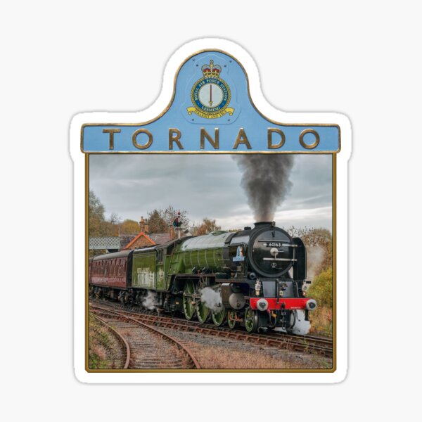 Tornado and Nameplate Sticker
