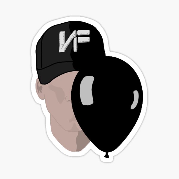 "NF Art" Sticker For Sale By EZDesign | Redbubble