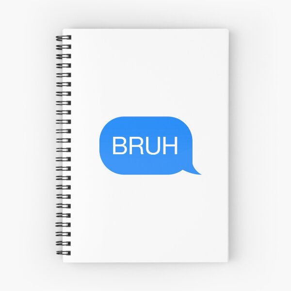 Item preview, Messenger chat bubble 'Bruh' designed and sold by plumpjose.