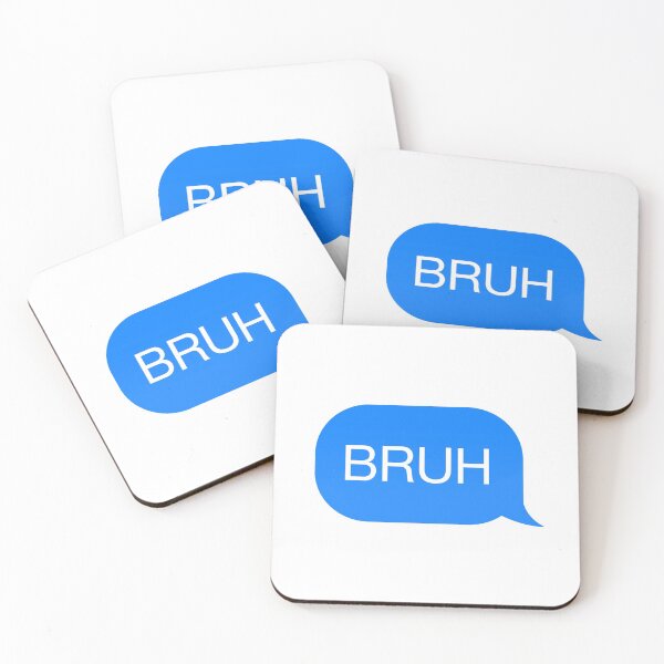 Item preview, Messenger chat bubble 'Bruh' designed and sold by plumpjose.