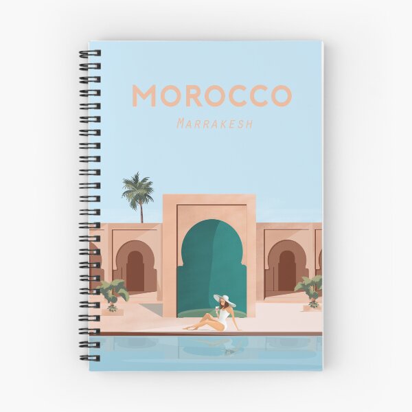 Item preview, Travel poster  |Morocco | marrakesh | City poster  designed and sold by Arctic frame studio.