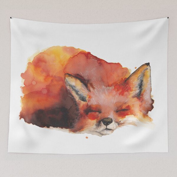 Item preview, Furball Fox designed and sold by DoraKorenyPaintings.