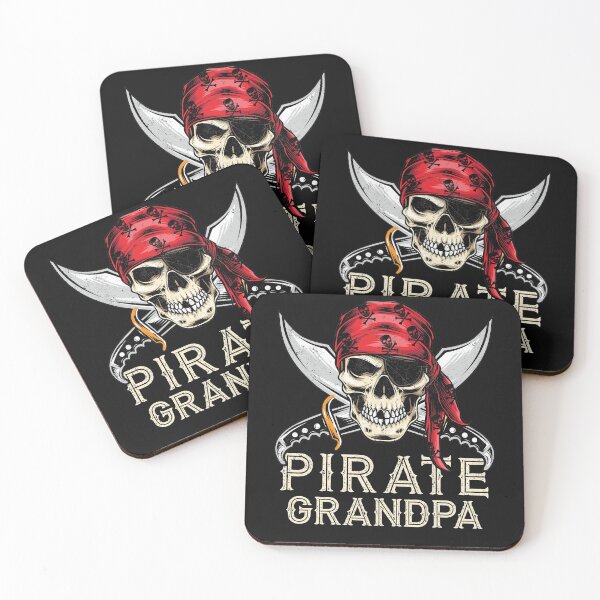 Item preview, Pirate Grandpa Gift Jolly Roger Flag Skull Halloween Grandad designed and sold by Nikolaienko Artem.