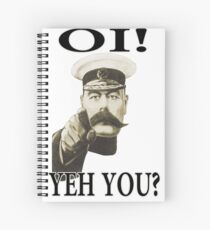 oi! yeh you Spiral Notebook