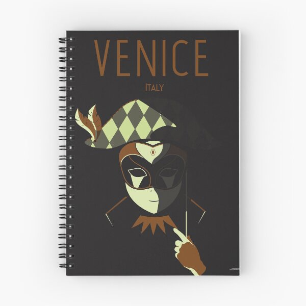 Item preview, Venice, Italy  poter illustration carnaval illustration art designed and sold by Arctic frame studio.
