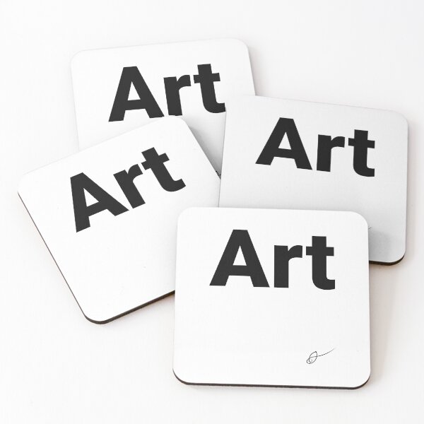 Item preview, Art Is A Cool Word designed and sold by MonkeyBusinessC.