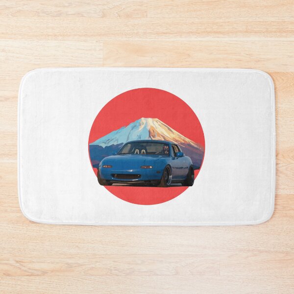 Item preview, Simple Blue NA Mazda Miata/MX-5 - Mount Fuji Jinba Ittai Roadster Life  designed and sold by mudfleap.