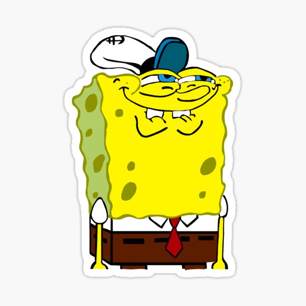 Spongebob Squarepants Sticker By Eslavick Redbubble