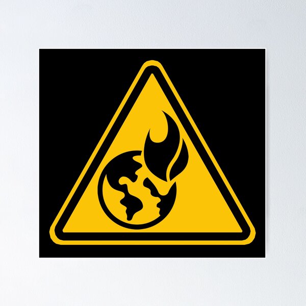 Item preview, Warning: The Planet is on FIRE designed and sold by Thelittlelord.