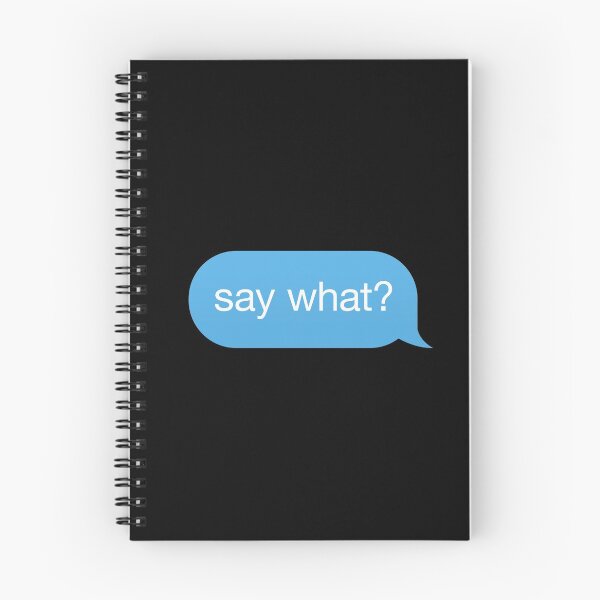 Item preview, Message Speech Bubble 'say what' designed and sold by plumpjose.