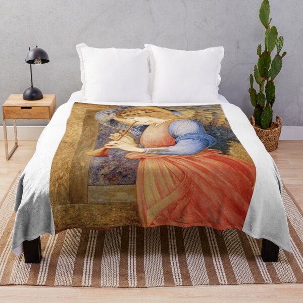 Item preview, Edward Burne-Jones - Angel Playing Flageolet - 19th Century - Painting designed and sold by CrankyOldDude.