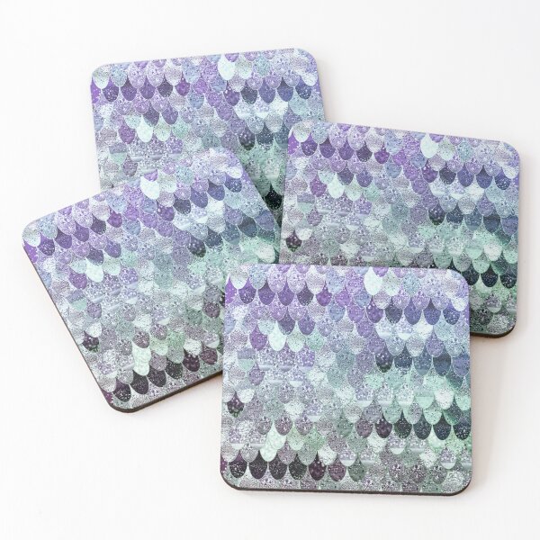 Item preview, SUMMER MERMAID LAVENDER SEAFOAM by Monika Strigel designed and sold by SunlightStudios.