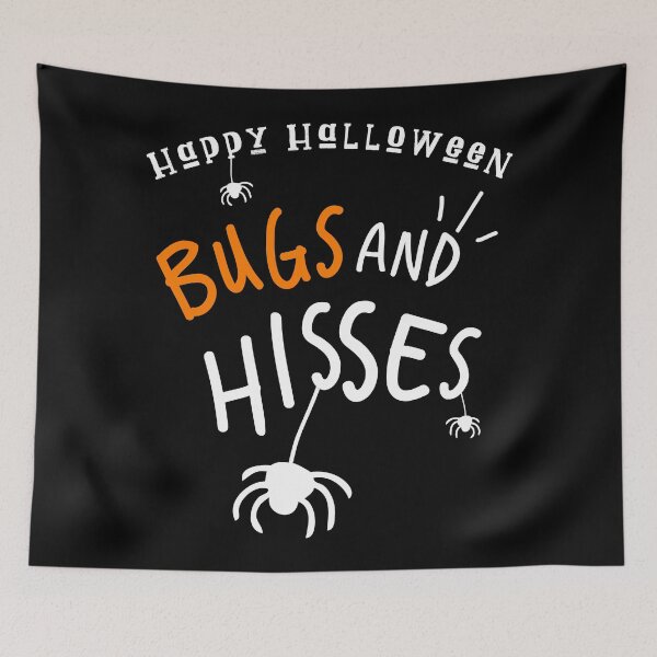 Item preview, Happy Halloween Bugs and Hisses with Spiders designed and sold by gsproductsgs.