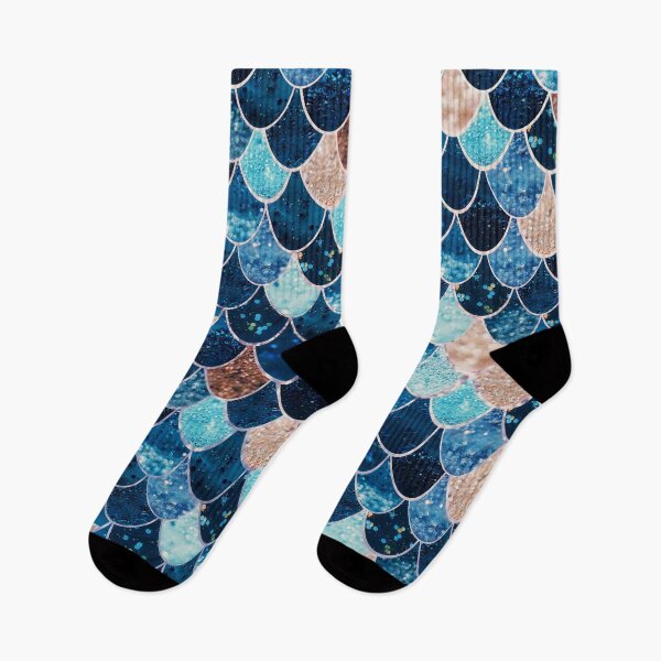 Item preview, REALLY MERMAID GOLD BLUE by Monika Strigel  designed and sold by SunlightStudios.