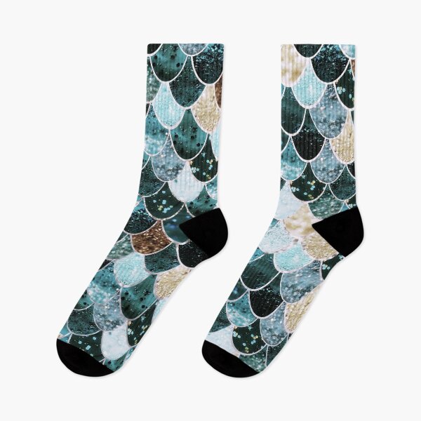 Item preview, REALLY MERMAID GOLD TEAL by Monika Strigel designed and sold by SunlightStudios.