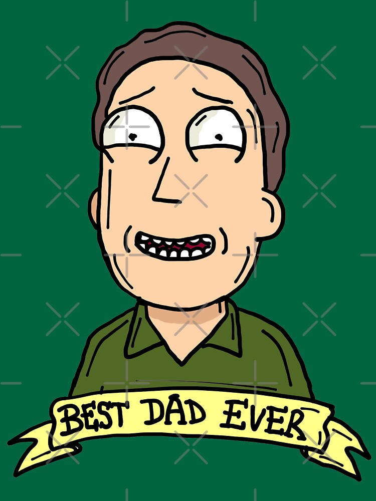 Jerry Smith from Rick and Morty™ : Best Dad Ever by sketchNkustom