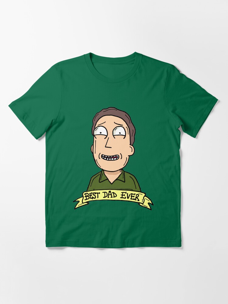 Alternate view of Jerry Smith from Rick and Morty™ : Best Dad Ever Essential T-Shirt