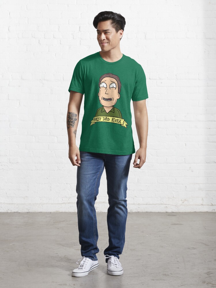 Alternate view of Jerry Smith from Rick and Morty™ : Best Dad Ever Essential T-Shirt
