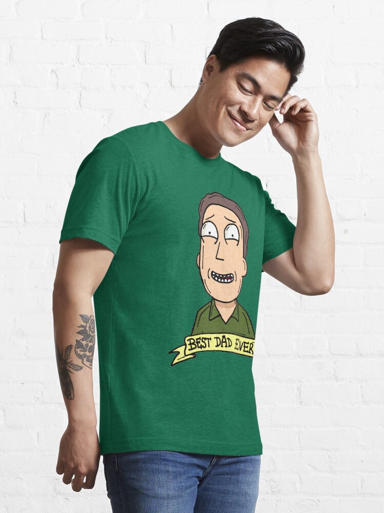 Alternate view of Jerry Smith from Rick and Morty™ : Best Dad Ever Essential T-Shirt