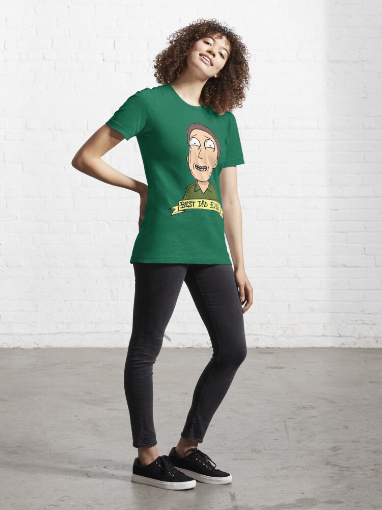 Alternate view of Jerry Smith from Rick and Morty™ : Best Dad Ever Essential T-Shirt