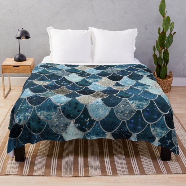 Item preview, REALLY MERMAID MIDNIGHT BLUE by Monika Strigel designed and sold by SunlightStudios.