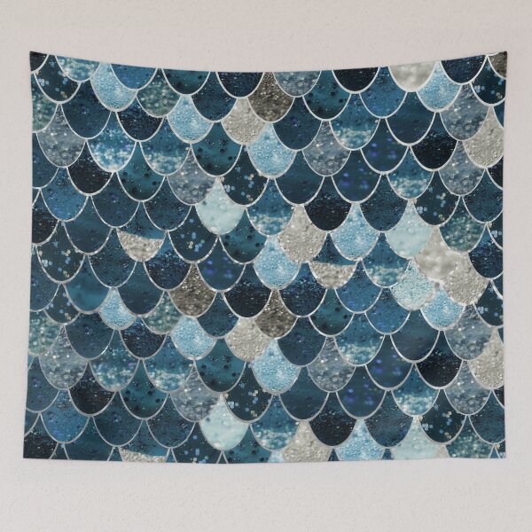 Item preview, REALLY MERMAID MIDNIGHT BLUE by Monika Strigel designed and sold by SunlightStudios.