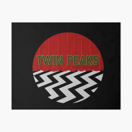 Twin Peaks Art Board Print