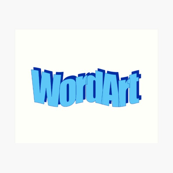 old microsoft word art generator